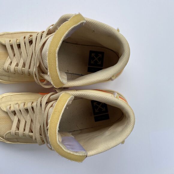 Size 10 - Nike Blazer Mid x OFF-WHITE All Hallows Eve 2018 AA3832-700 - Picture 3 of 6